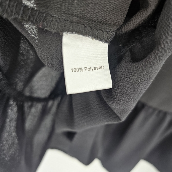 Grace & Emma Embroidered Sheer Tunic Ruffle Boho Tank Womens Size Large - Picture 7 of 7